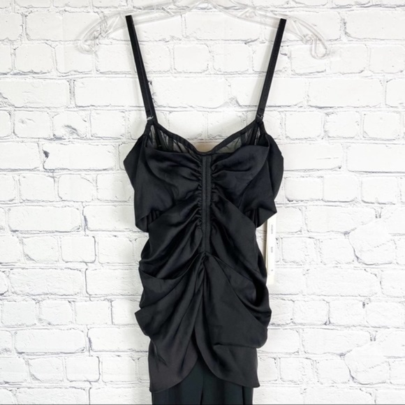 JONATHAN SIMKHAI NWT Ruched Strapless Jumpsuit 0 - Picture 7 of 16